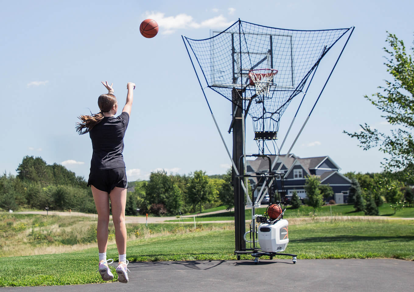 Dr. Dish Home Basketball Shooting Machine